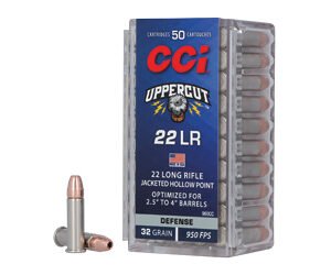 CCI UPPERCUT 22LR 32GR PLTD HP