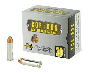 CORBON 38SPL+P 110GR JHP 20/500
