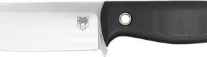 COBRATEC BACK COUNTRY 4.5" - BLACK W/KYDEX SHEATH 8.1OZ