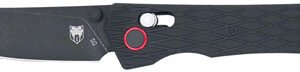 COBRATEC LEGACY BAR LOCK 3.5" - G10 BLACK/BLACK D2 BLADE