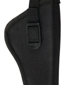 BULLDOG OWB HOLSTER W/ TB RH - PIT BULL NYLON BLACK MED REVOL