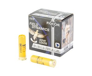 FIOCCHI D&Q 20GA 2.75" #8 25/250