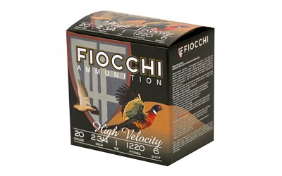 FIOCCHI HV LD 20GA 2.75" #6 25/250 - Image 3
