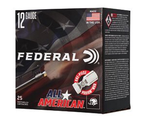 FED ALL AMER 12GA 2.75" 1 1/8OZ #8