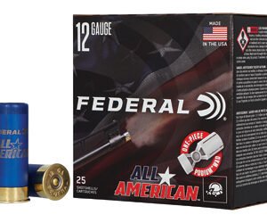 FED ALL AMERICAN 12GA 2.75" 1OZ #8