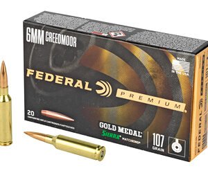 FED GOLD MDL 6MM CM 107GR SMK 20/200