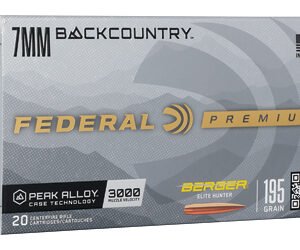 FED GLD MDL BERG 7MM BC 195GR 20/200