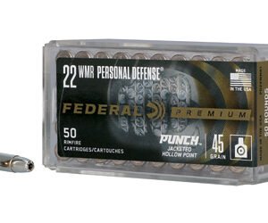 FED PUNCH 22WMR 45GR JHP 50/3000