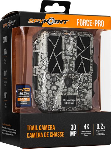 SPYPOINT TRAIL CAM FORCE PRO - SOLAR 4K 30MP CAMO W/16GB CRD - Image 3