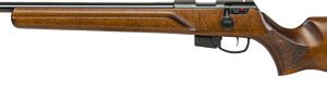 ANSCHUTZ 1761L HB MPR 22LR - 21.4" BLUED/HARDWOOD 2-STG LH