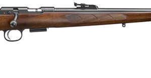 CZ 457 LUX 17HMR 24.5" BLUED - WALNUT THREADED