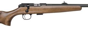 CZ 457 SCOUT 22LR 16" RIFLE - BEECH WOOD STOCK BLUED THREAD