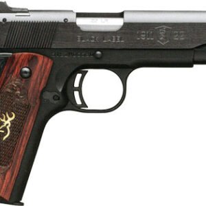 BROWNING 1911-22 MEDALLION - 22LR 4.25"FS BLACK/ROSEWOOD