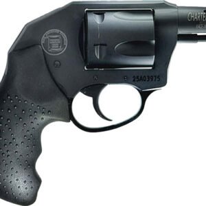 CHARTER ARMS BOOMER 2" 9MM - 5-SHOT RUBBER GRIPS BLACK