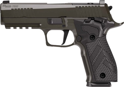 SIG P226X LEGION 9MM 4.4" BULL - XRAY3 SAO (3)18RD HOGUE G10