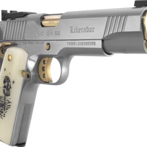 GIRSAN MC1911S LIBERADORE III - 9MM SKELETON CHROME/GOLD 9RD