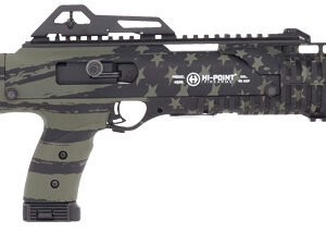 HI-POINT CARBINE 45ACP 17.5" - TB 9RD GRAND UNION FLAG OD GRN