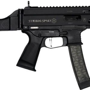 GRAND POWER STRIBOG SP9A3 9MM - 8" BBL 30 RD MAG W/BRACE BLK