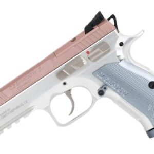 CZ SHADOW 2 COMPACT OR 9MM FS - 4" 15RD ROSE SILVER GRIPS