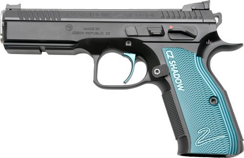 CZ CUSTOM SHADOW 2 SA ACCU 9MM - FS 17RD BLK POLYMER FINISH