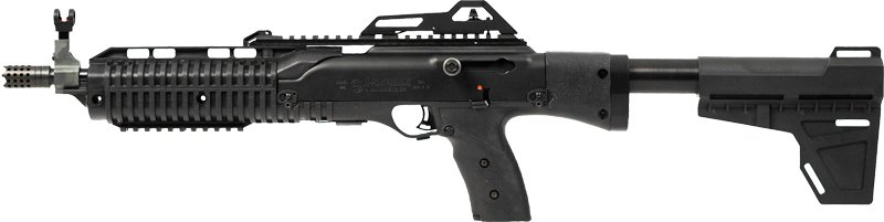HI-POINT PISTOL 9MM 10RD - 13.25" THREADED WITH BRACE BLK