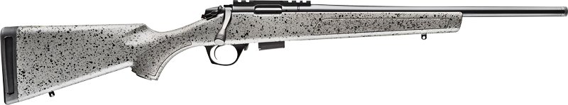 BERGARA BMR MICRO 22LR 18" #4 - W/RAIL BLUED/GREY 5RD/10RD MAG