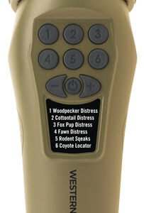 WESTERN RIVERS ELECTRONIC - CALLER HANDHELD SIX SHOOTER