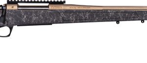 CVA CASCADE LR HUNTER 7MM PRC - 24" RAIL BRNZ/BLACK W/BRNZ WEB