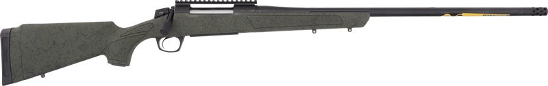 CVA CASCADE XT 300WM 24" #5 - W/RAIL BLACK/OD GREEN