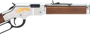 HENRY H4 GOLDEN EAGLE 22LR - 20" OCTAGON WALNUT ENGRAVED
