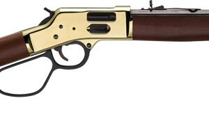 HENRY H6 BIG BOY BRASS 357/38 - SIDE GATE 16.5" OCTAGON WALNUT