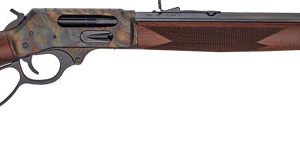 HENRY H10 CASE HARDENED SIDE - GATE 45-70 22" OCT. WALNUT LL