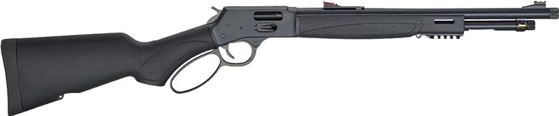 HENRY H12 X MODEL LEVER 45LC - 17.4" TB BLUED BLACK SYN.
