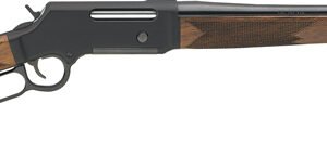 HENRY H14 LONG RANGER 243WIN - 20" BLUED WALNUT NO SIGHTS