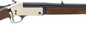 HENRY H15 SINGLE BARREL 357/38 - 22" BRASS RECEIVER WALNUT