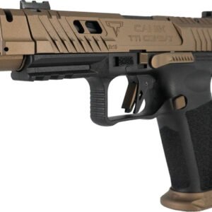 CANIK TTI COMBAT 9MM 4.6" BBL - OR FS 2-18RD MAGS BLACK