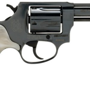 HERITAGE ROSCOE 38SPL 3" - FIXED BLACK WHITE PEARL GRIP