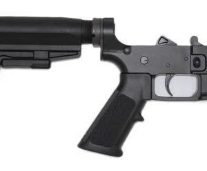 GLFA COMPLETE AR15 PISTOL - LOWER RECEIVER BRACED BLACK