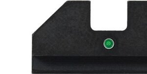XS F8 NGT SGT SET FOR GLOCK 43 - W/ FRNT ORG DOT/REAR NOTCH