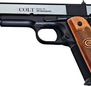 COLT GOVERNMENT 1911 45ACP 5" - 8RD ROYAL BLUE ROSEWOOD GRIPS