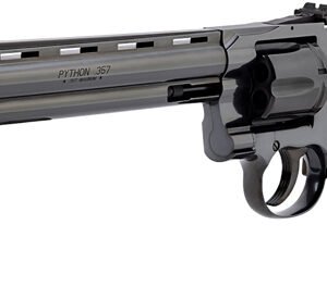 COLT PYTHON 357MAG 8" 6RD - BLUED WALNUT GOLD MEDALLION