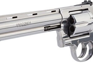 COLT ANACONDA 44MAG 8" 6RD - STAINLESS RUBBER GRIPS