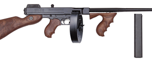 THOMPSON 1927A1 45ACP CARBINE - 100RD DRUM & 20RD STICK MAG