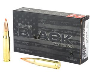 HRNDY BLACK 308WIN 168GR ELDM 20/200