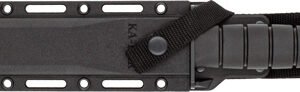 KA-BAR FIGHTER KNIFE 8" - STRAIGHT EDGE W/PLASTIC SHEATH