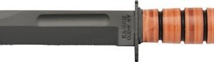 KA-BAR DOG'S HEAD UTILITY 7" - BLADE W/ LEATHER SHEATH