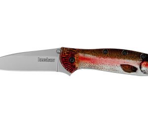 KERSHAW LEEK 3" RNBW TROUT/SILVER
