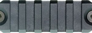 BCM RAIL SECTION--NYLON KEYMOD - 3" RAIL BLACK