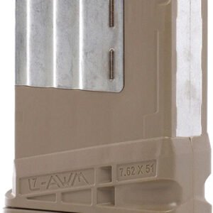 LANCER MAGAZINE L7AWM SR-25 - 7.62X51 5RD OPAQUE FDE GEN 2