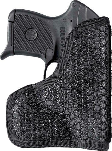 DESANTIS SUPER FLY POCKET HOLR - NYLON AMBI J FRAME 2-2.25" BLK